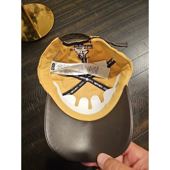 Disney Brown Star Wars 45th Anniversary Concept Series Cap Cotton Hat 3 Pin Back - Picture 10 of 12